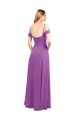 Dahlie A-Linien Chiffon Lange Brautjungfernkleider